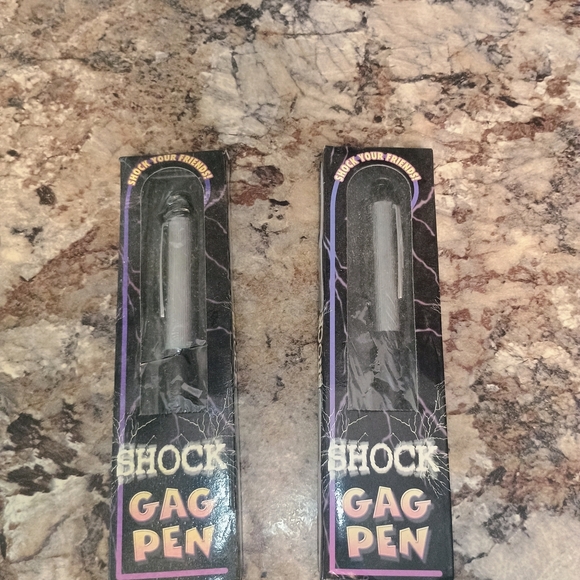 Shock Gag Pen - Black New In Box - Picture 1 of 3